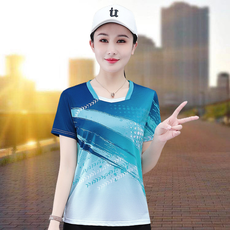 Elite silk quick dry breathable sports short sleeve T-shirt for…