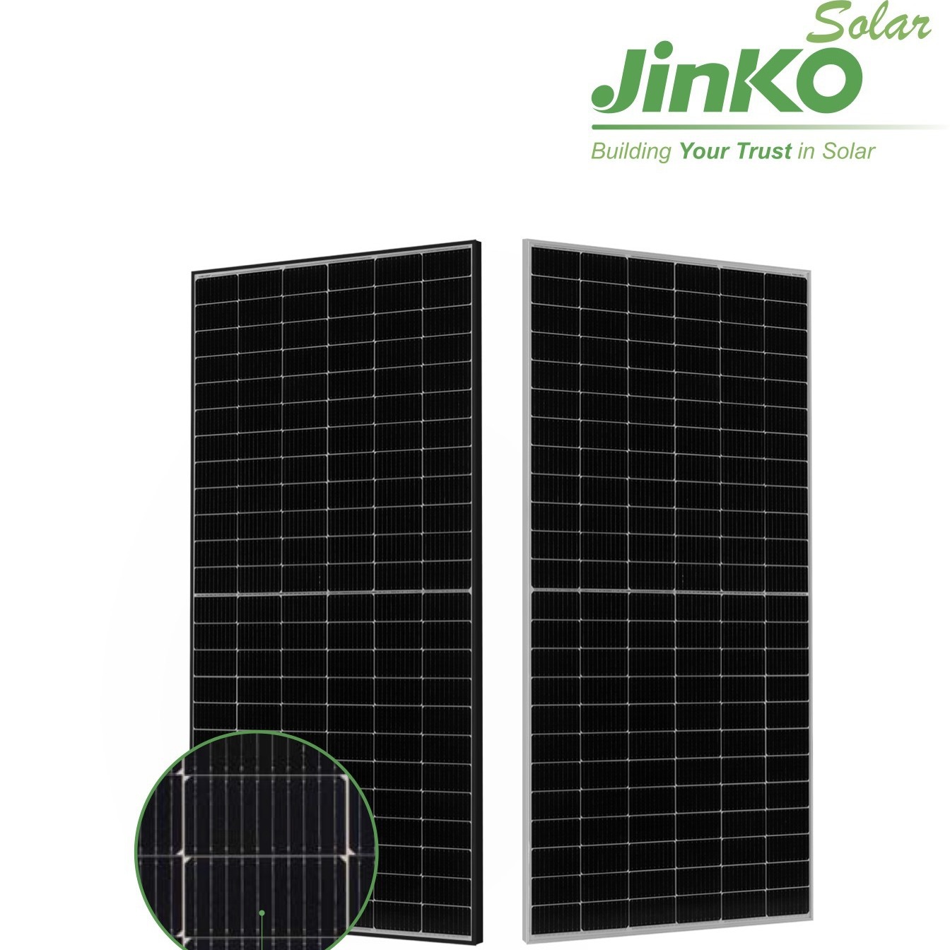 晶科N型615W 双面双玻太阳能光伏板 太阳能高效电池板厂家质保