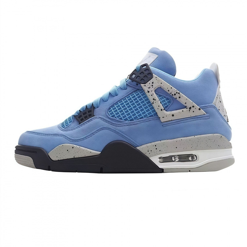 Putian cross-border AJ4 Zhonggang Jiao4 anti-deslizante, cómodo y versátil, zapatos de baloncesto deportivos transpirables para hombres y mujeres