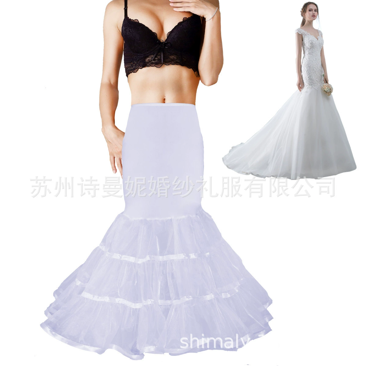 Рыбий хвост свадебное платье без костей юбка Рыбий хвост платье юбка внешняя торговля свадебное платье рубашка Amazon Ebay