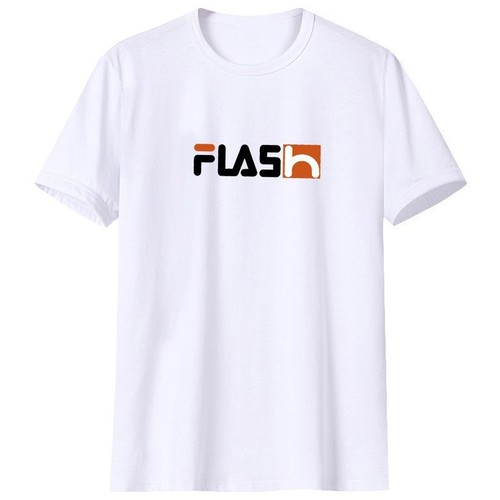 2024 Summer Streetwear Retro Hip-Hop Loose Drop Shoulder Men's Youth Short Sleeve T-Shirt Crewneck T-Shirt