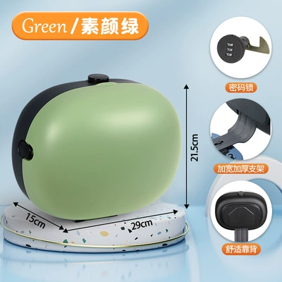 Electric Scooter Trunk Yadea: Electric car tail box - no-makeup-green-code-lock-comes-with-a-thickened-bracket-no-specifications
