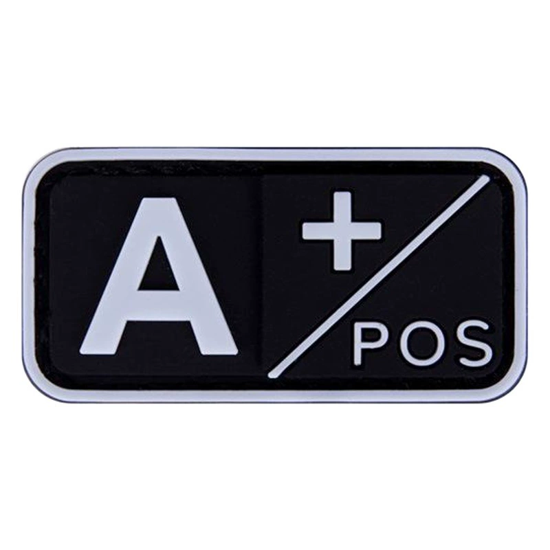 Новый значок группы крови повязку A- B- AB- O-крюк и петля значок ПВХ группа крови сумка наклейка крышка наклейка