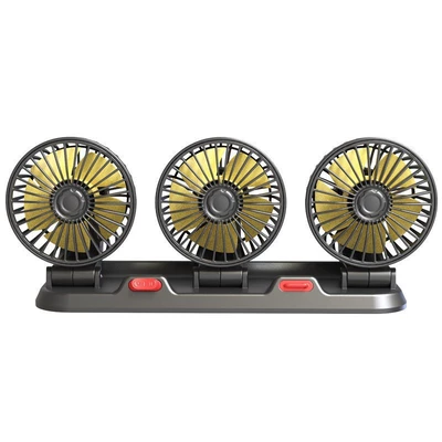 Car Fan for Large Digər kiçik elektrik cihazlar - 12v-universal-three-head