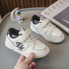 Children's sports shoes, sneakers for boys, breathable casual footwear for leisure, white shoes, autumn, trend of season, suitable for teen, soft sole