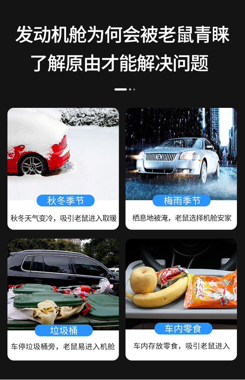 Powerful Rat Repellent Paste, Car Anti-Rat Device, Vehicle Engine Compartment Rat Repellent, Special Rat Repellent Tool