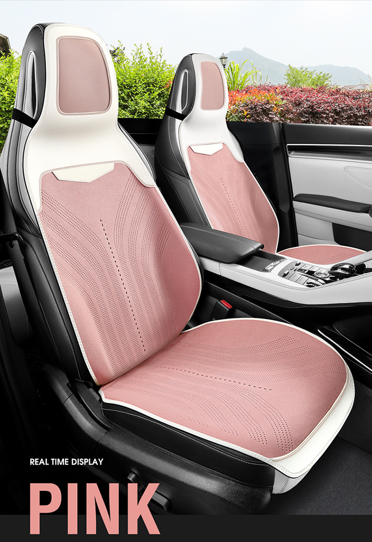 The New Suede Leather for the Ideal 2025 Model Is Suitable for All Ideal Car Saddle Pads for All Seasons and Is Available for Wholesale