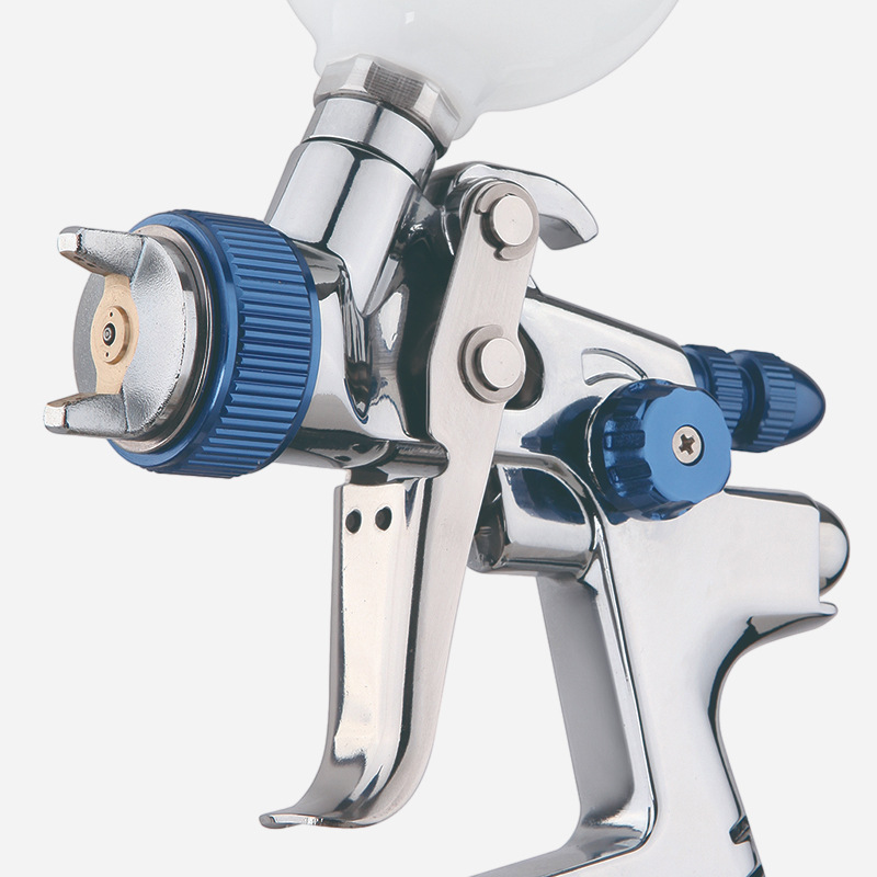 Transfronteriza RF802AG personalizada pistola de pintura de automóviles 0.8 / 1.0mm chapa de chapa LVMP pistola de pulverización de reparación neumática pequeña