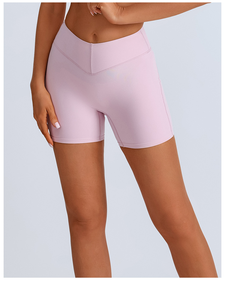 Pantalones cortos de yoga deportivos transfronterizos de comercio exterior europeo y americano