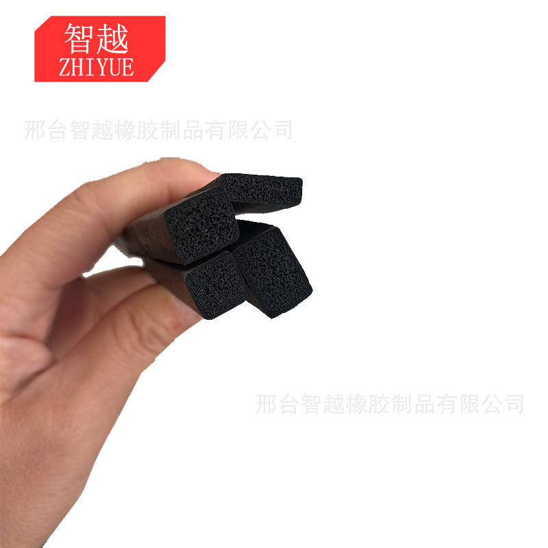 三元乙丙发泡密封条 机械设备挤出橡胶发泡密封条 平板发泡条