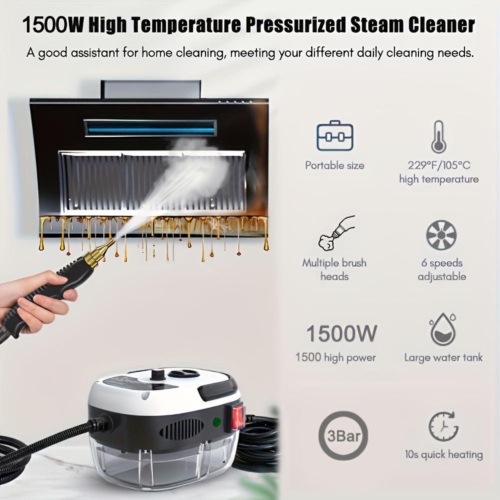 Steam Cleaner High Temperature y High Pressure Steam Transfronterizo