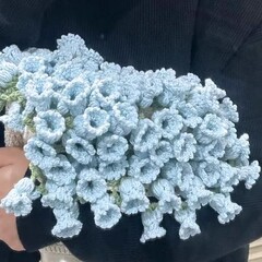 バラの花束の毛布の毛糸団は花の毛布を編んで、花の針の鈴の蘭の手編みのdiy材料の包みを編みます。