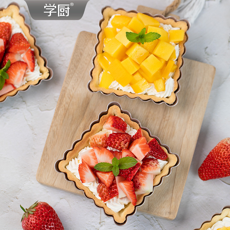 Non-Stick Pizza Baking Pan Apple Tart Fruit Tower Baking Mold for Air Fryer