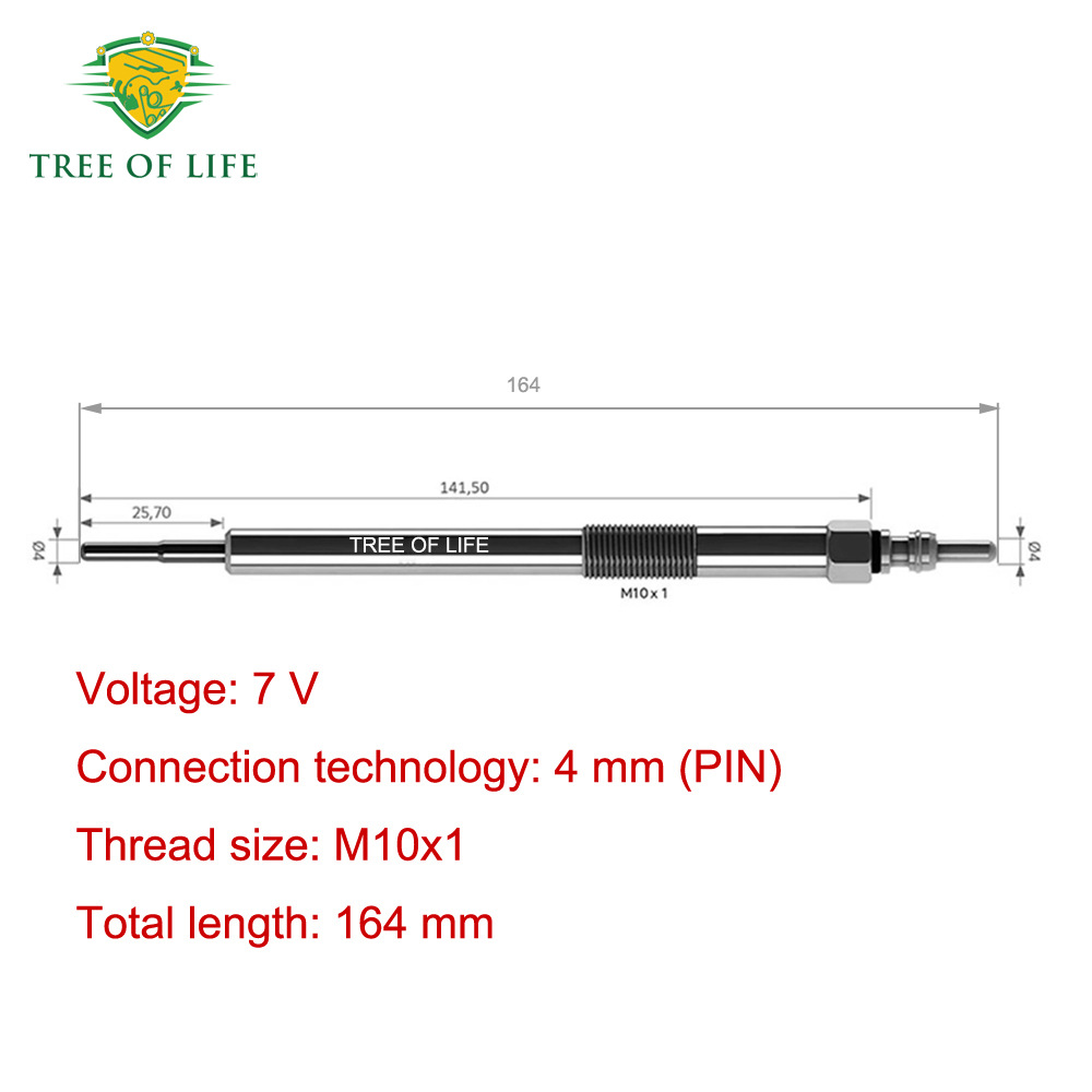 11065-00Q0G 11065-5X00A 11065-00Q0B Suitable for Nissan Glow Plug