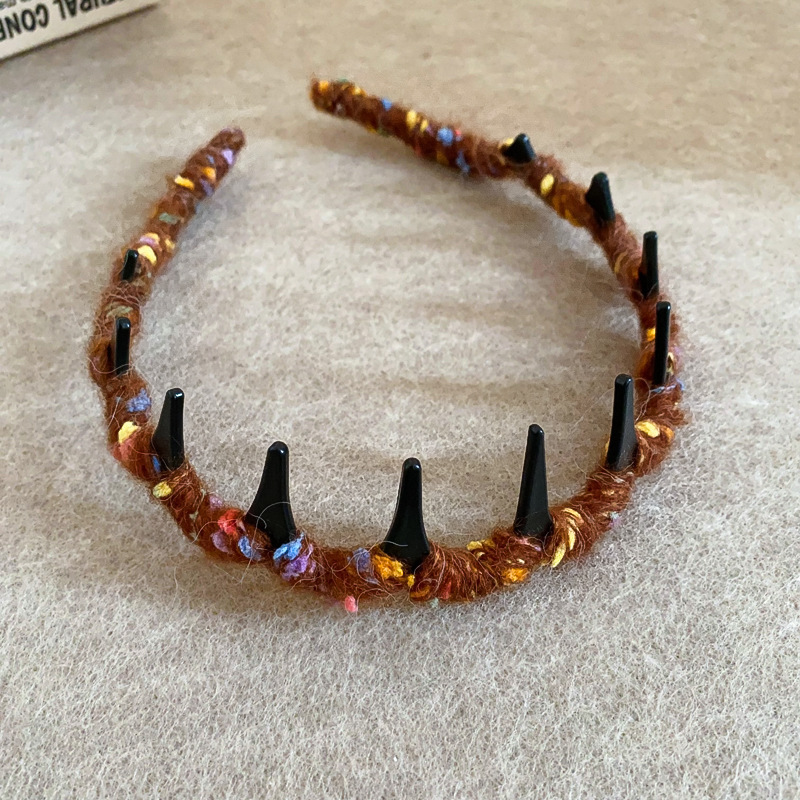 Europeo y americano diamante completo Super brillante elegante diadema de moda todo fósforo color diamante pelo presionando diadema personalidad simple moda Internet celebridad accesorios para el cabello