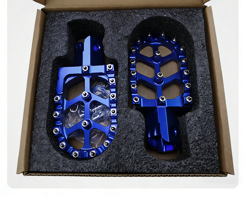 Motorcycle Cross-Border Accessories Cnc Aluminum Alloy Modified Foot Pedals Cr/Crf150F/Crf230 Electric Vehicle Pedals