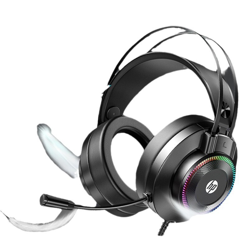 Hp GH10ヘッドセットのヘッドセットのデスクトップのゲームのヘッドセットのマイクの有線のマイクの7.1は音を聞きます。|undefined