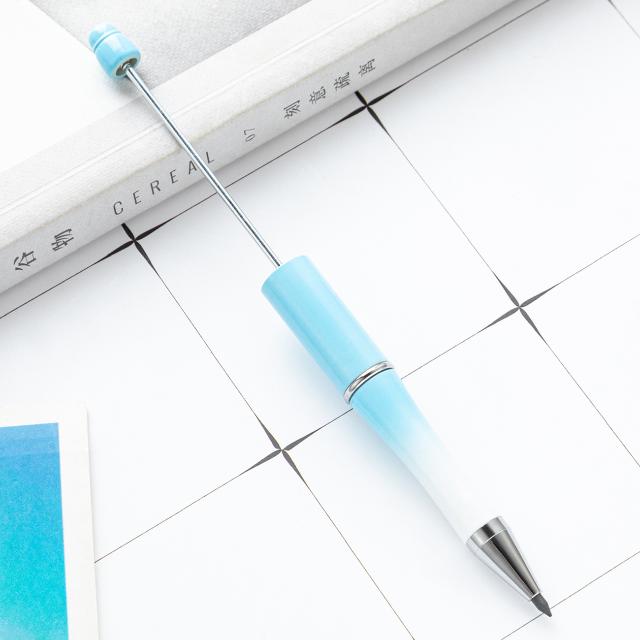 Pluma de plástico creativa para escribir dibujo sin cortar sin tinta para escribir lápiz continuo publicidad de regalos de eventos