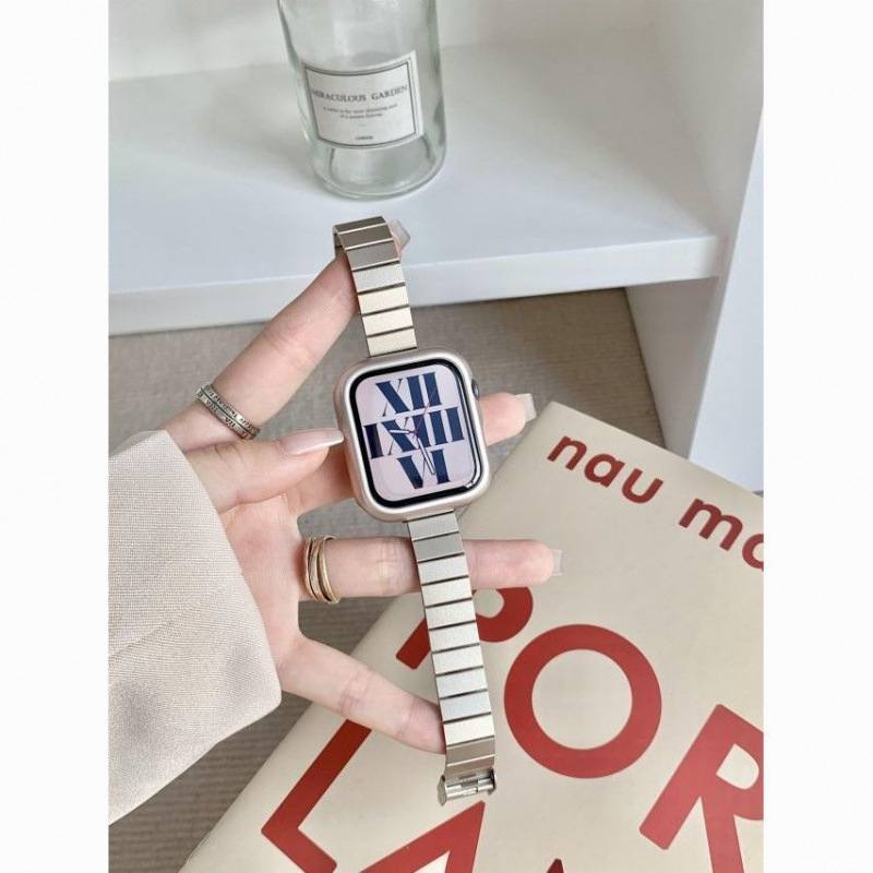 [Store Hot Selling] Suitable for Apple10 Apple Iwatch9Ultra8 Generation 765432 Stainless Steel Watch Strap