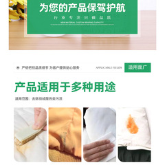 Wholesale down jacket dry cleaning agent clothing waterless wash foam type stubborn oil stain removal down jacket cleaning agent