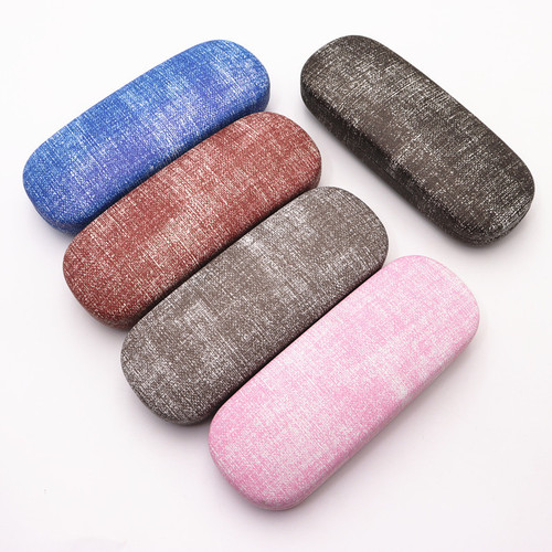 Luxury 5-piece eyeglass case blue light tester test card eyeglass cloth eyeglass bag screwdriver eyeglass strap