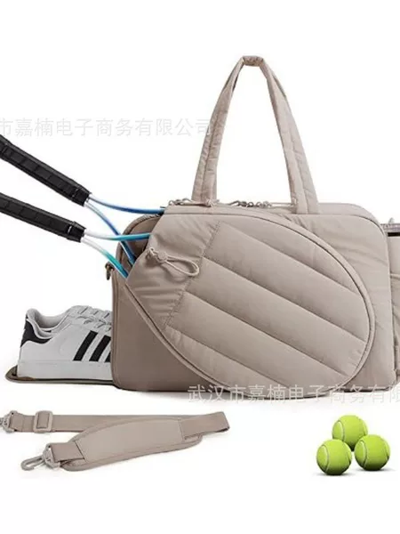 Cross-border e-commerce bestseller: Weekend outdoor tennis and pickleball racket bag, crossbody tennis bag, tote bag