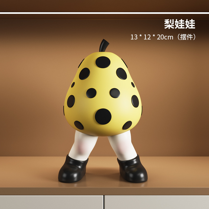 クリーム風装飾品、リビングルームのテレビキャビネット、ワインキャビネット、玄関ホールのニッチ装飾品、新築祝いのギフト、樹脂|undefined