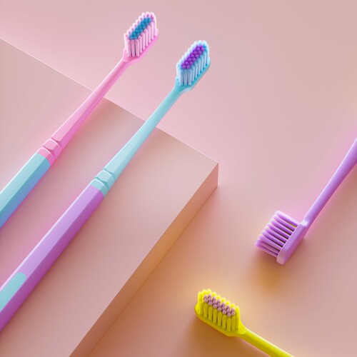 [Strictly Selected] 8 Pack Internet Celebrity Summer Ice Cream Small Head Toothbrush with Soft Bristles to Clean Teeth for Adult Couples