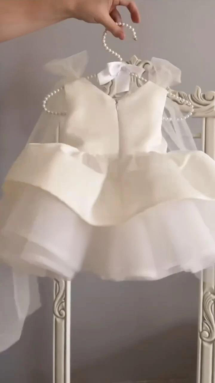 Vestido de princesa para niña para fiesta de cumpleaños_voghion.com