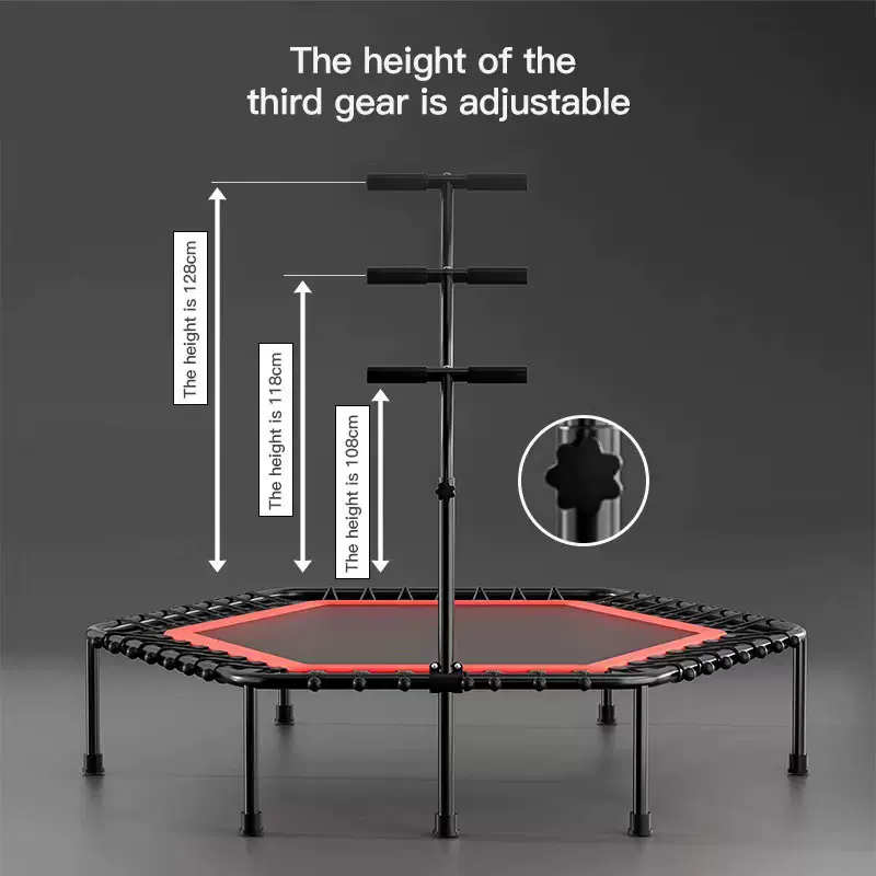 现货跨境蹦蹦床家用儿童室内宝宝家庭弹跳床折叠大人小孩蹦蹦床
