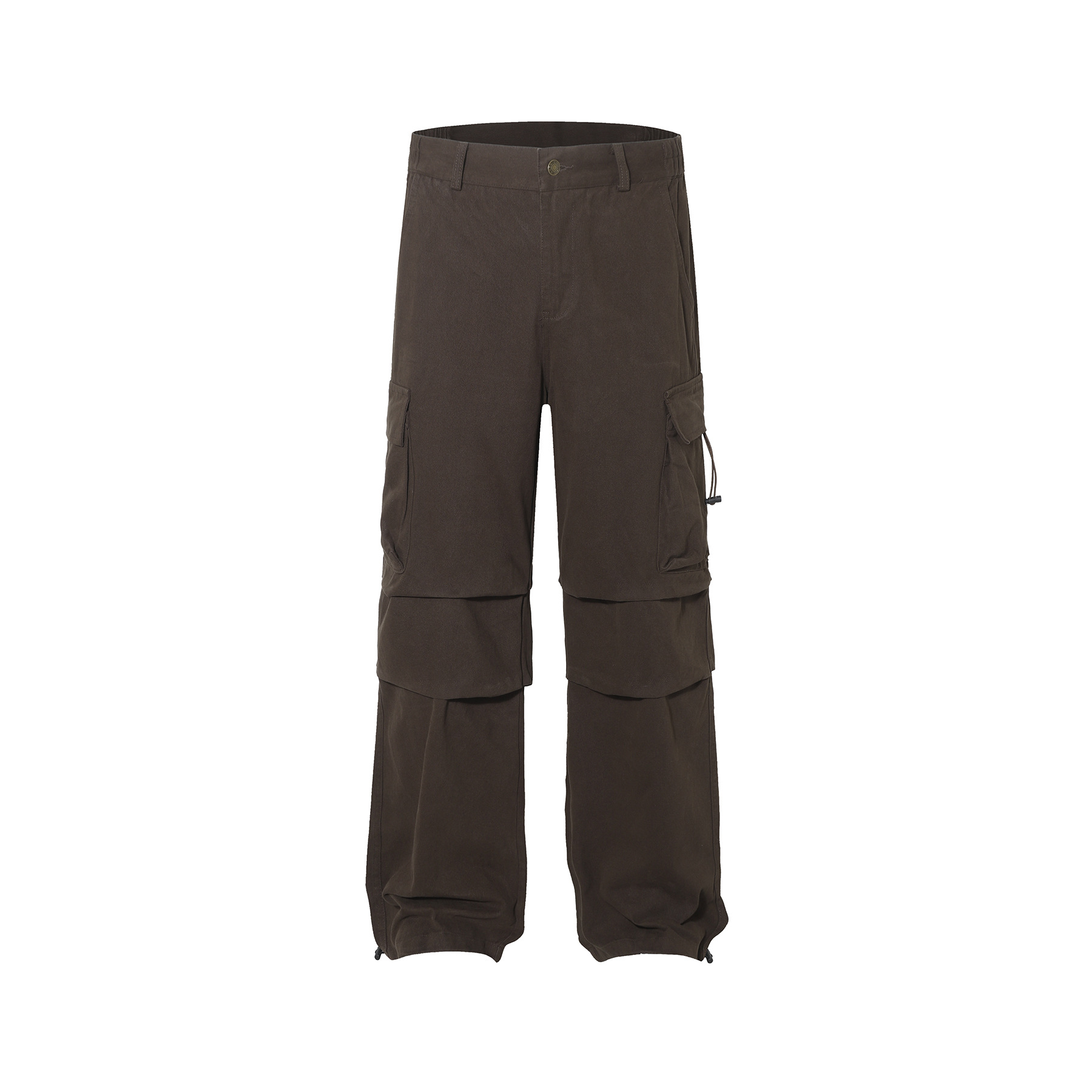 YON MODISH Men's Wear 2024 Autumn New Product American Street Trendy Versatile Loose Casual Work Pants_voghion.com