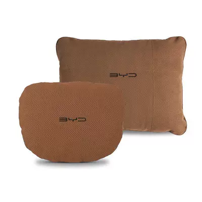 Lumbar Cushion | Headrest - byd-cognac-headrest-lumbar-support-one-set-standard