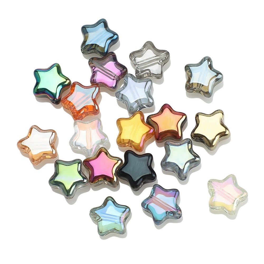Electro -plated random mixed color