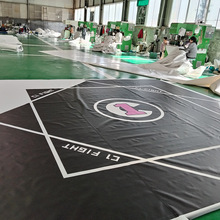 散打武术跆拳道垫子搏击柔道地垫拳台盖布擂台台布场地耐磨专用