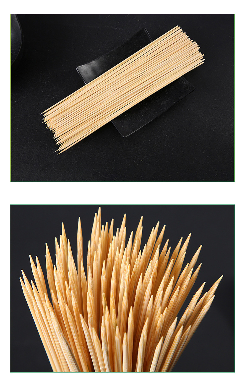 竹签烤肠签2.5mm*15cm,3.0mm*15cm烧烤竹签串串烧烤签烤肠签小竹-阿里巴巴