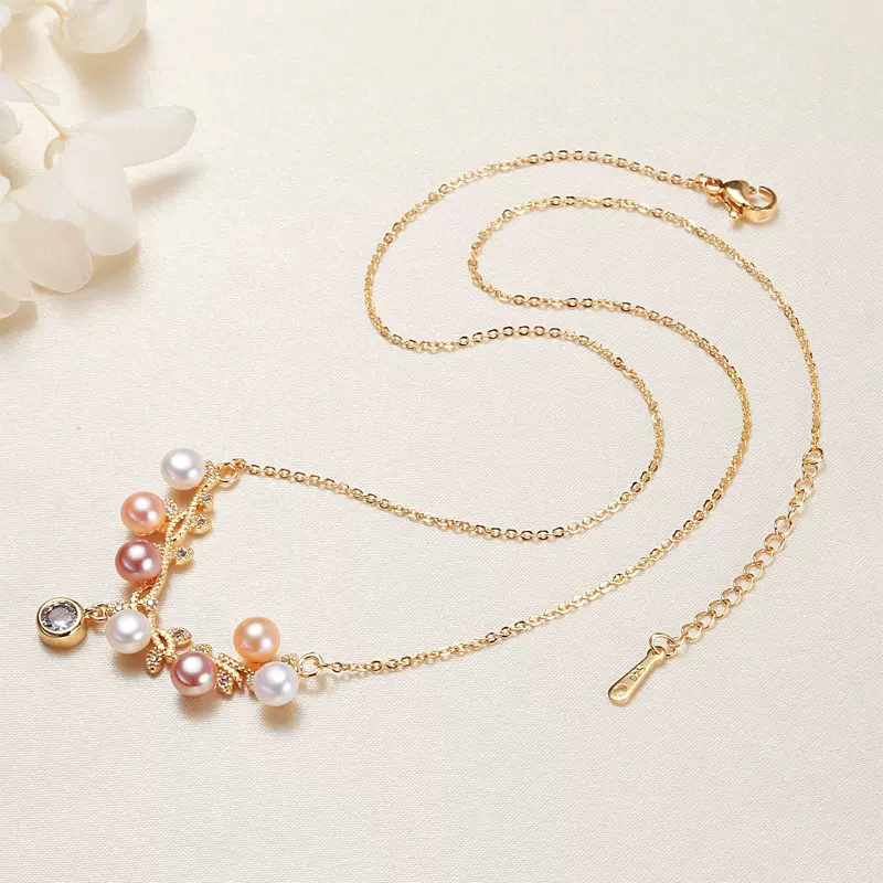 珍珠项链批发民族风饰品珍珠吊坠诸暨小商品摆摊货源淡水珍珠项链