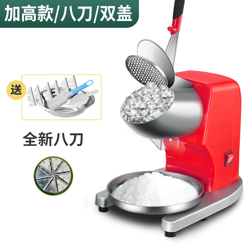 Máquina de hielo comercial Koala Fu, moderna máquina de hielo en polvo, trituradora de hielo para puestos y tiendas de té con leche