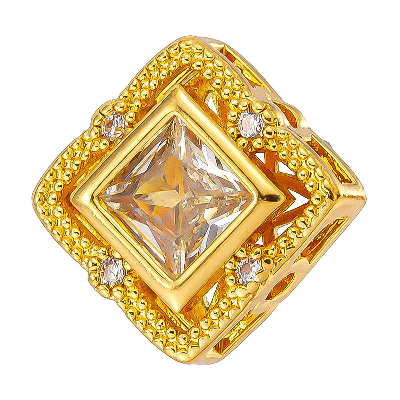 Douyin Venta caliente Colgante de microincrustaciones de cobre chapado al por mayor Cientos de colgantes de cobre opcionales a su gusto, fábrica de origen al por mayor sin cadena