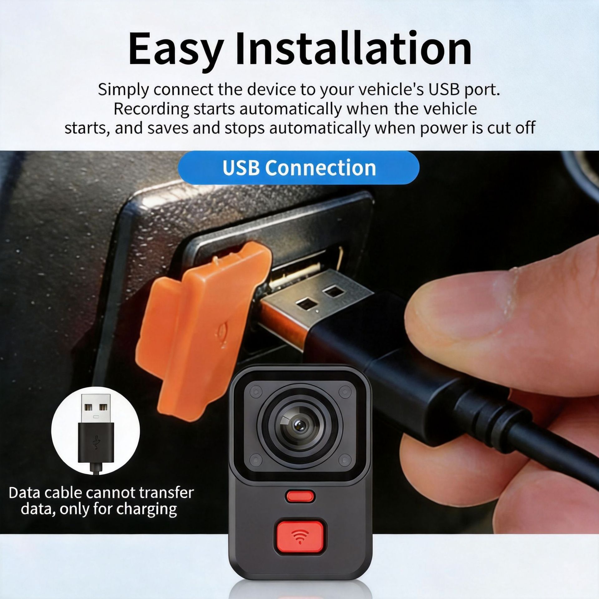 New Q8 Motorcycle Dashcam with Dual Recording, Electric Vehicle Riding GPS Tracking, IP66 Waterproof and Anti-Theft