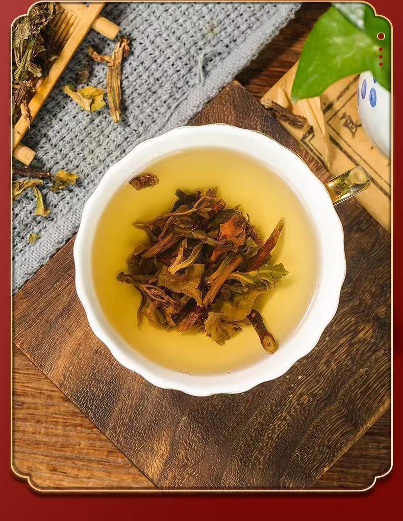 Yang Xin Cao Dried Herb Tea 40g Houttuynia-Free Sedum Aizoon Daily Wellness Infusion in use