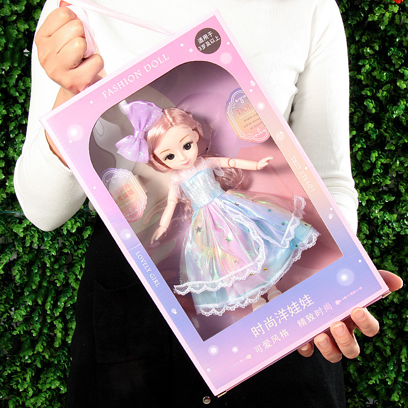 Boxed 9-inch Little Princess Bobby Doll Little Girl Training Institution Exchange Gift Kindergarten Reward Toy