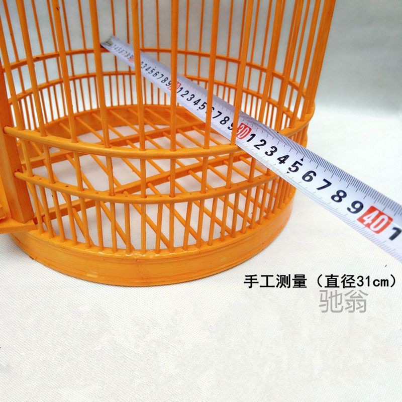 麓f鳥籠竹製畫眉鳥籠竹鸚鵡鳥籠竹川籠畫眉籠手工大號八哥鳥