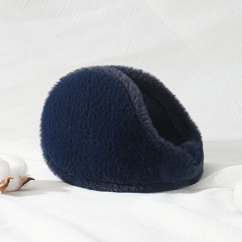 新しい冬用メンズ・レディース保温イヤーマフ、厚手のファー付き防風・防寒イヤーマフ、在庫あり