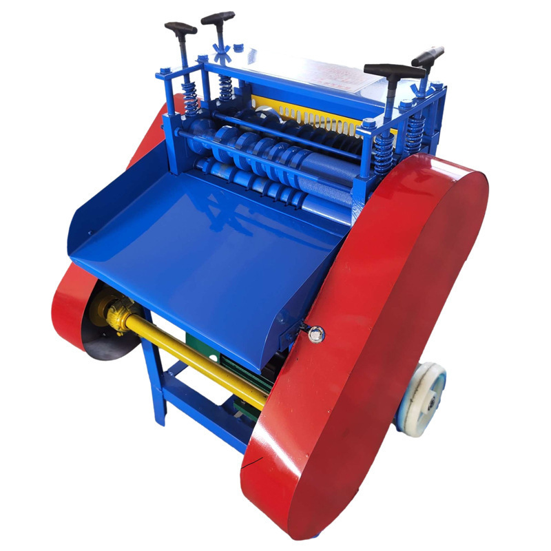 máquina de descascar alambre eléctrico automático de desechos de alambre de cobre doméstico de desechos de cable de descascar alambre eléctrico pequeño descascar Guanglong