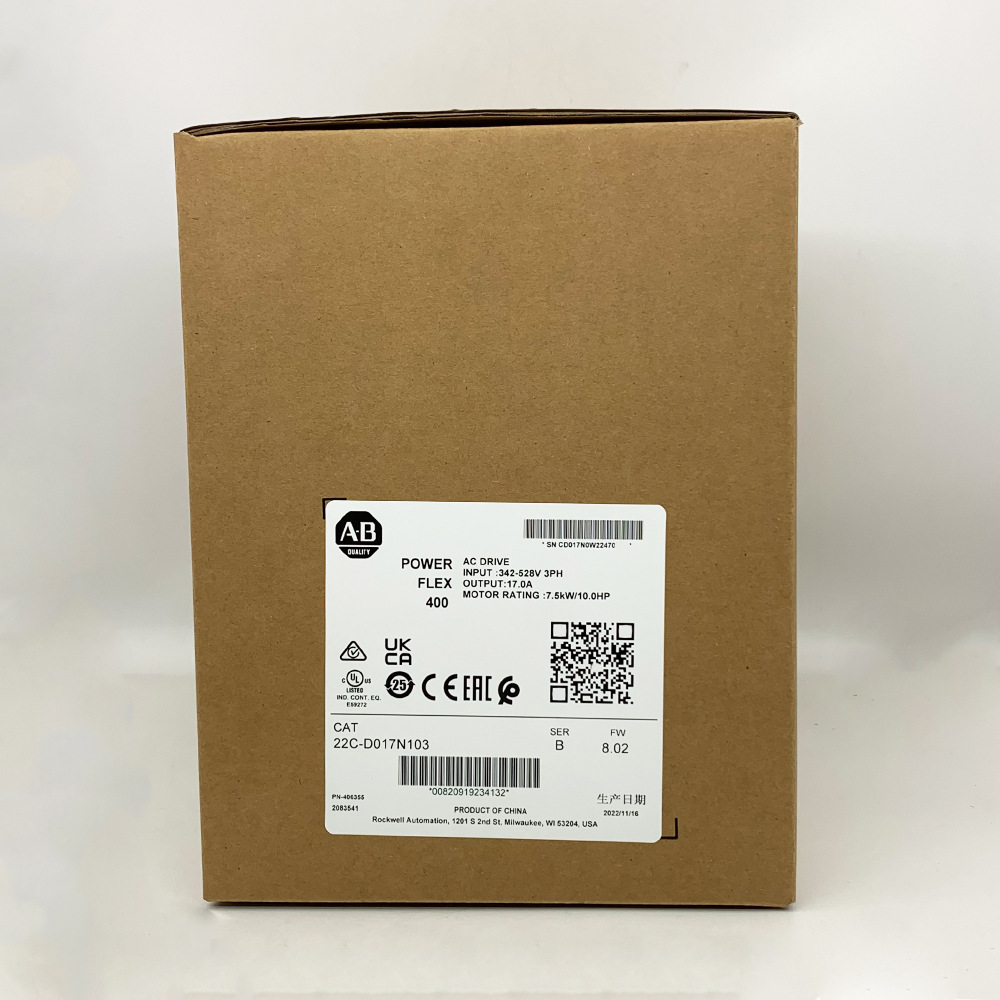 22C-D017N103变频器罗克韦尔Allen-Bradley全新未拆22CD017N103