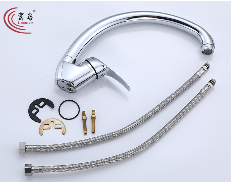 Cross-border e-commerce export products: Kitchen faucet manufacturer direct sales, mixed faucets, kitchen faucets, cold and hot water faucets undefined