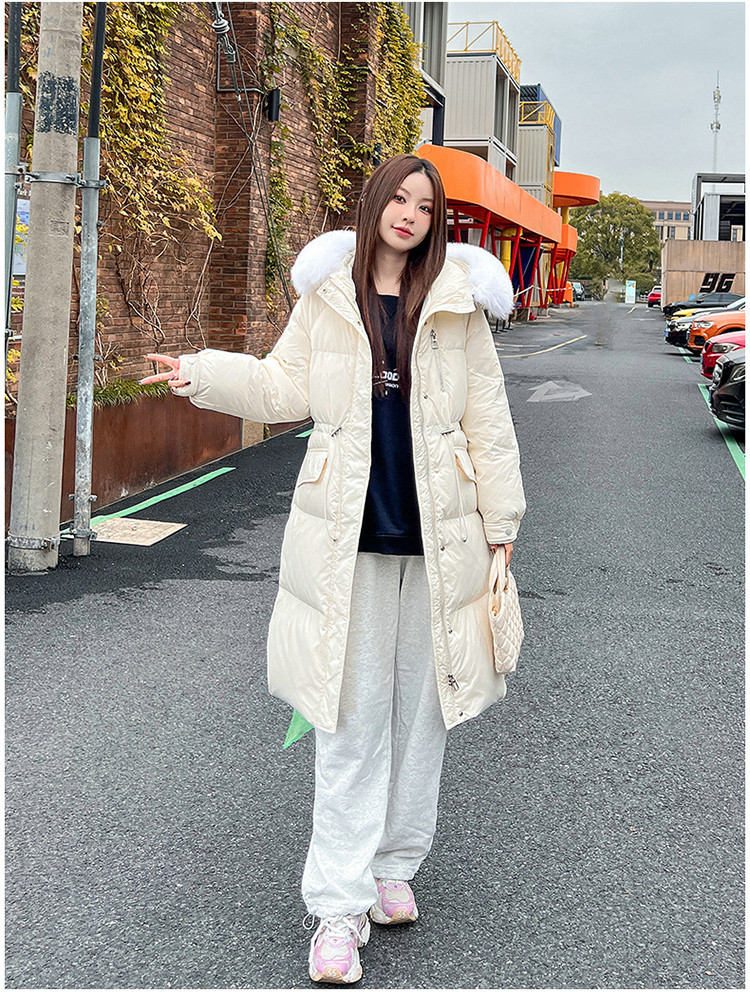Women's Clothing Long winter coats jacket for women high end ladies winter Chinese opera jacket  winter coats collar fashionable thickening Pinghu_voghion.com