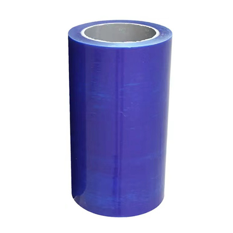 Custom blue pe protective film galvanized sheet aluminum sheet protective film PE blue film stainless steel film self-adhesive protective film manufacturers