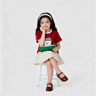 Ůͯ�ļ��¿�Ů�������u��ӡ�� T �����c����ȹѝ�ɼ���AXC027