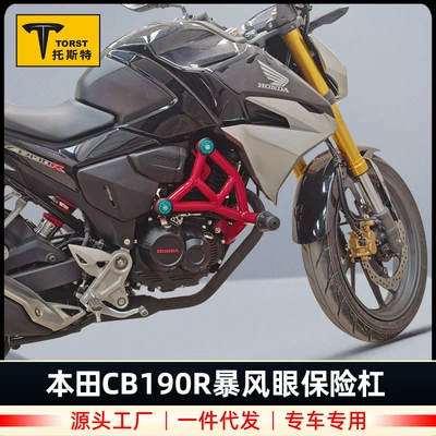 Honda storm front eye bumper: Motorcycle bumper